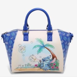 Loungefly Disney Lilo & Stitch Bubbles Satchel Bag